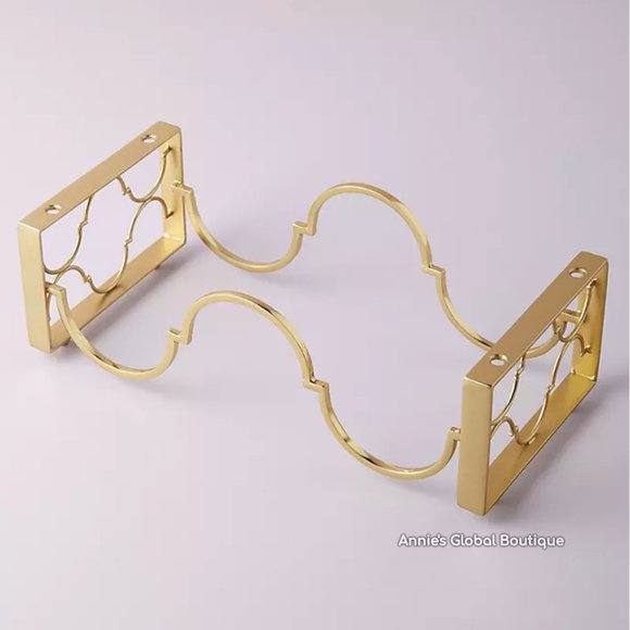 ANTHROPOLOGIE Reid Two-Bottle Wine Rack NWT HTF - Picture 2 of 3
